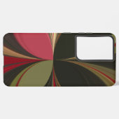 Funky Fusion: Kaleidoscoop Art Design iPhone 14 Samsung Galaxy Hoesje (Linkerkant)