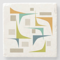 Funky geometrische hoeken Mid Century Modern