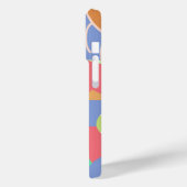 Funky geometrische patronen veelkleurig Case-Mate iPhone case (Achterkant / Links)