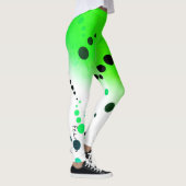 Funky Geometry Abstracte Art Fearless Leggings (Rechts)