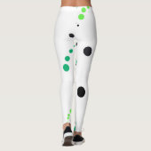 Funky Geometry Abstracte Art Fearless Leggings (Achterkant)