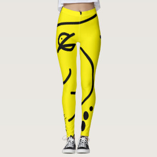 Funky Geometry Abstracte Art Sport Winner Leggings