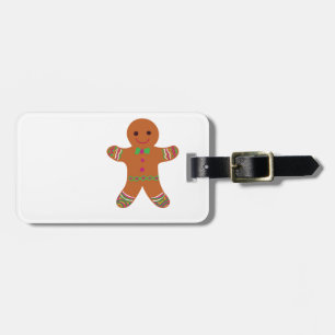 Funky Gingerbrood Bagagelabel