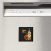 Funky Girl Witch Halloween Magneet (Insitu (Vaatwasser))