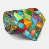 Funky Glas in lood Vibes Stropdas (Opgerold)