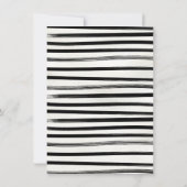 Funky grappige hand getrokken Halloween Party Kaart (Achterkant)