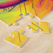 Funky Great Dane Art Puzzle Legpuzzel (Zijkant)