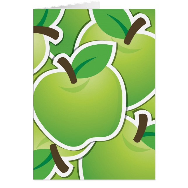 Funky green appels (Voorkant)