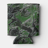 Funky Green Army Camo Blikjeskoeler (Voorkant)