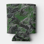 Funky Green Army Camo Blikjeskoeler (Achterkant)