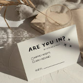 Funky Green Roze Rood Scribble RSVP