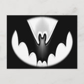 Funky Halloween Bat Briefkaart (Voorkant)