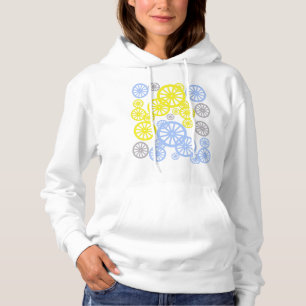 Funky Happy Wiel Cirkel Patroon Product Hoodie