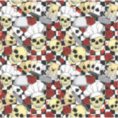 Funky Head Chef Skulls die Chef Petten dragen Sticker (Voorkant)