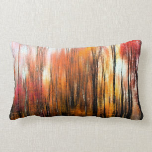 Funky Herfst Abstract Pillow Kussen