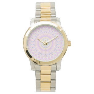 Funky Hippie Mandala Horloge
