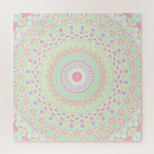 Funky Hippie Mandala Legpuzzel