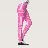 Funky Hot rose Motif Leggings énumérés Psydefx ♥  (Droite)