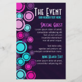 Funky House Music Club Party Flyer (Achterkant)