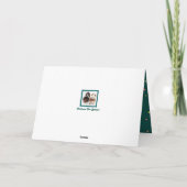 Funky "In Dog Years" Carte d'anniversaire avec Bas (Dos)