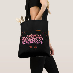 Funky Kaapstad Tafelberg Kleurrijke Tote Tas