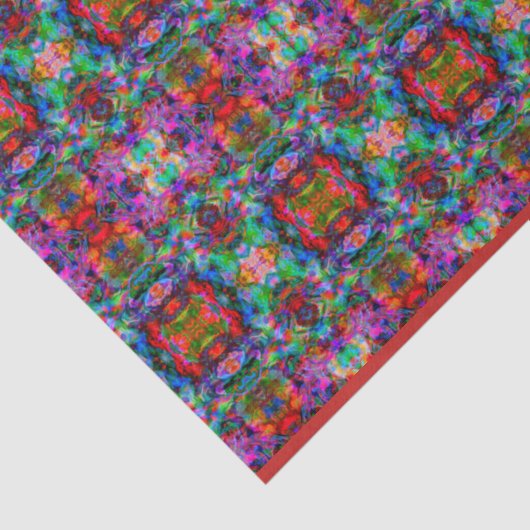 Funky Kaleidoscope Pattern Tissuepapier (Detail)