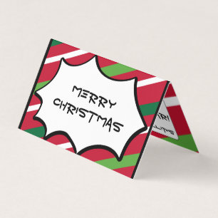 Funky kerstkaart #HolidayZ Kaart