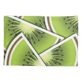 Funky kiwi fruitwig kussensloop (Achterkant)