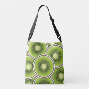 Funky kiwi-vruchtenmoes crossbody tas