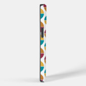 Funky Kleurrijke 70s Geometrisch Patroon Case-Mate iPhone Case (Achterkant / Rechts)