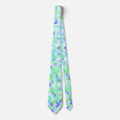 Funky Kleurrijke Groovy Boho Quirky Sprinkle Mozaï Stropdas (Voorkant)