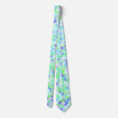 Funky Kleurrijke Groovy Boho Quirky Sprinkle Mozaï Stropdas (Achterkant)