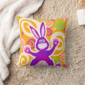 Funky konijn, kussen (Deken)