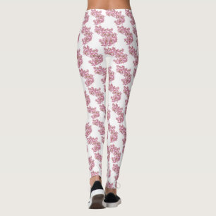 Funky Kudu-leliebloemenprint Leggings