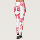 Funky Kudu Lily Fleurs Imprimer Leggings (Dos)