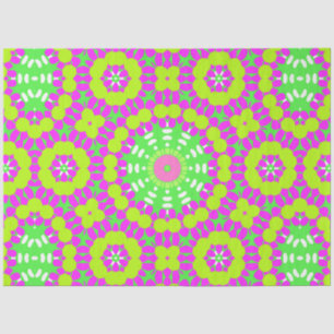 Funky lavendel, limoengroen & geel decoupage tissuepapier