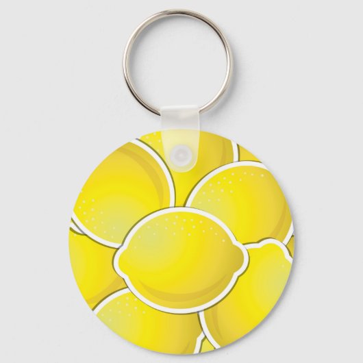 Funky lemon sleutelhanger (Voorkant)