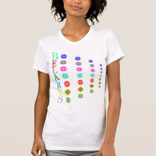 Funky Letters Б Wit-Rusland а р T-shirt е T-Shirt