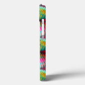 Funky, Levendig Regenboog Monogram Case-Mate iPhone Case (Achterkant / Links)