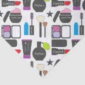 Funky Makeup Collage Tissuepapier (Detail)