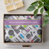 Funky Makeup Collage Tissuepapier (Geschenk)