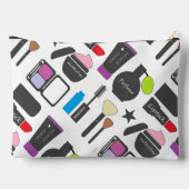 Funky Makeup Cosmetics Collage Pattern Etui (Achterkant)