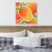 Funky mango canvas afdruk (Insitu (Slaapkamer))