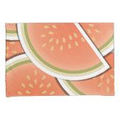 Funky melonwiggen kussensloop (Voorkant-Rechts)
