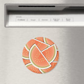 Funky melonwiggen magneet (Insitu (Vaatwasser))