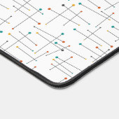 Funky Mid Century moderne Lignes et points Motif (Coin)