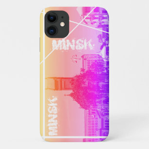 Funky Minsk Belarus Architecture iPhone 11 Coque