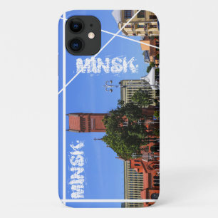 Funky Minsk Belarus Architecture iPhone 11 Hoesje