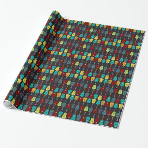 Funky Mod Guitars Gift Wrap Cadeaupapier