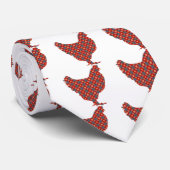 Funky moderne kip stropdas (Opgerold)